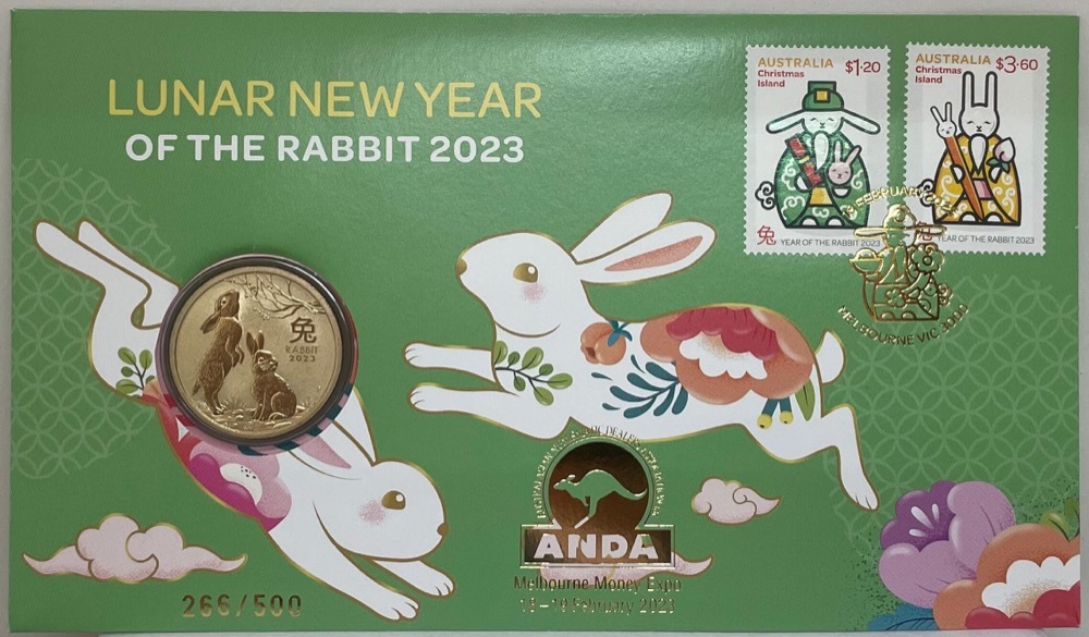 2023 1 Dollar PNC Melbourne ANDA Money Expo Lunar Rabbit product image