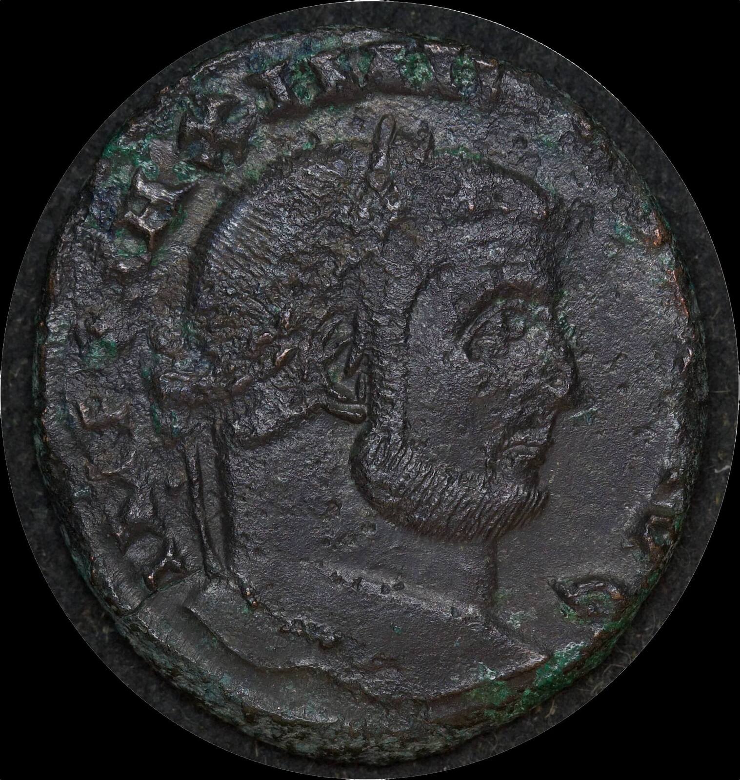 Ancient Rome 310-313AD Maximinus II Follis RIC VI 207c product image