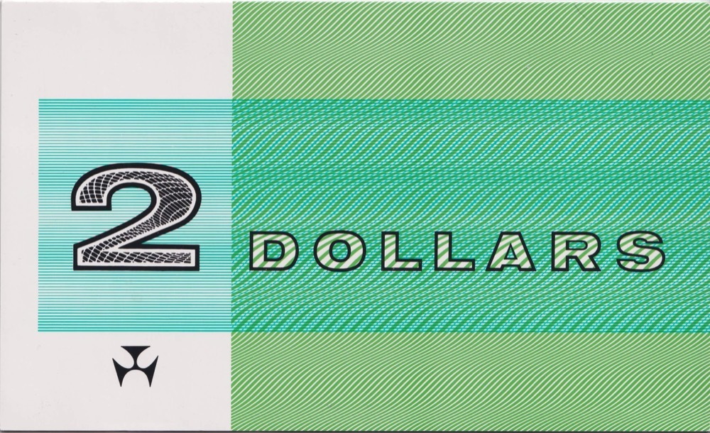 1988 Two Dollar Folder product image