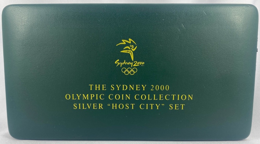 Sydney 2000 Olympic Silver 3 Coin Set Host City product image