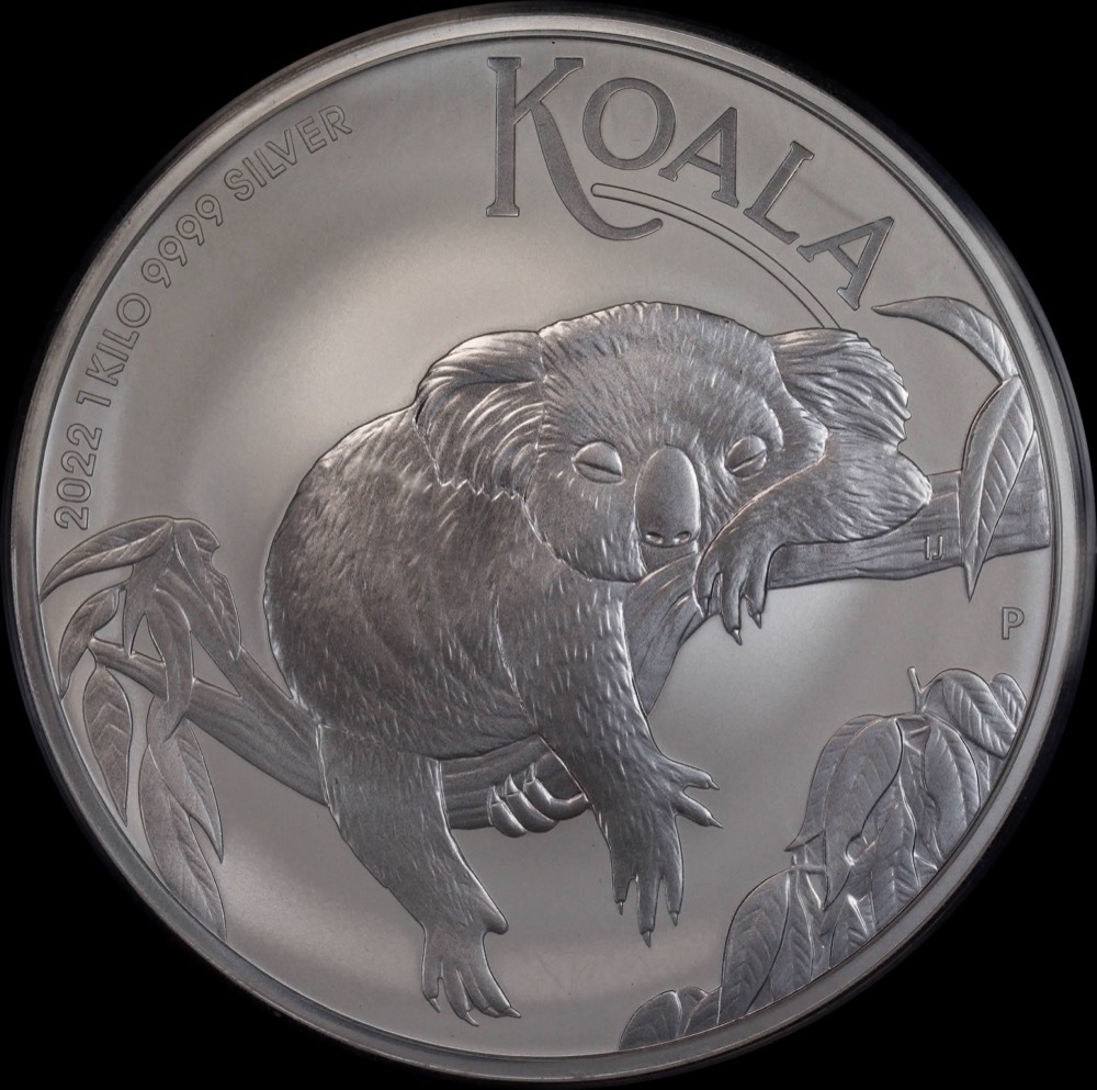 2022 Silver Kilogram Koala Specimen Coin product image