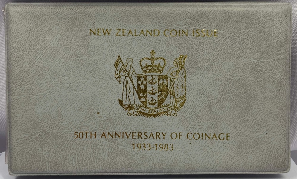 New Zealand 1983 Proof Coin Set 50 Years NZ Coinage product image