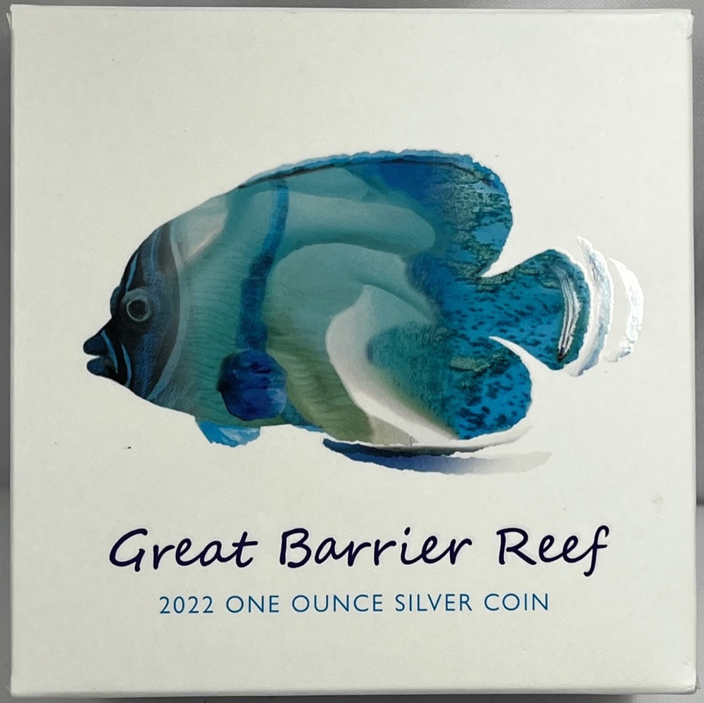 Niue 2022 Silver 1oz Great Barrier Reef product image
