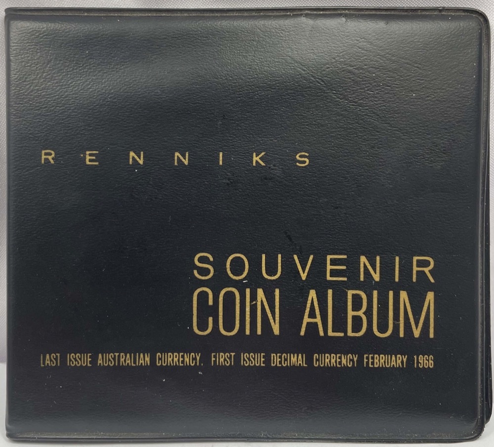 Renniks 1966 Decimal Currency Changeover Souvenir Coin Album product image