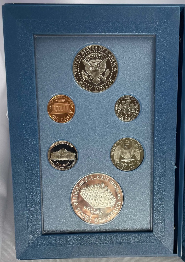 United States 1987 Silver Prestige Proof Coin Set Constitution product image