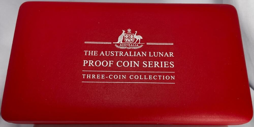 2003 Silver Lunar Proof 3 Coin Set Series I - Goat product image