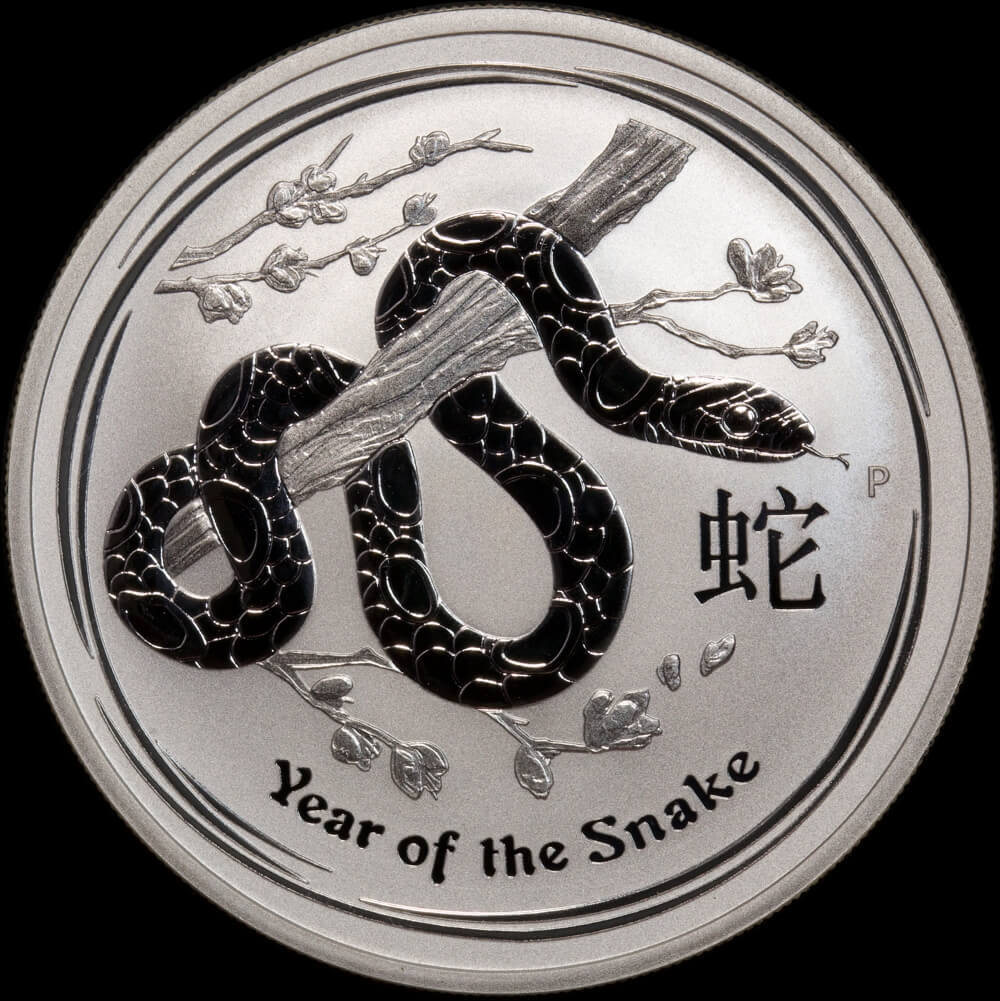 2013 Silver Lunar 1oz Unc Coin - Year of the Snake product image