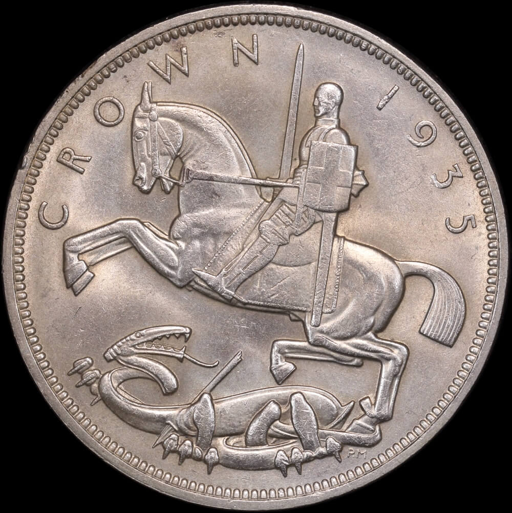 1935 Silver Crown George V S#3967 Uncirculated product image