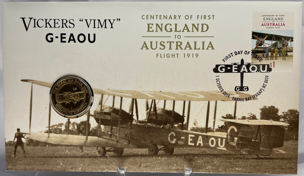2019 1 Dollar PNC Vickers Vimy Flight Centenary product image
