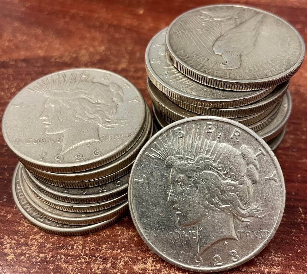 USA Silver Dollars - Peace (No Grade, Dates Our Choice) product image