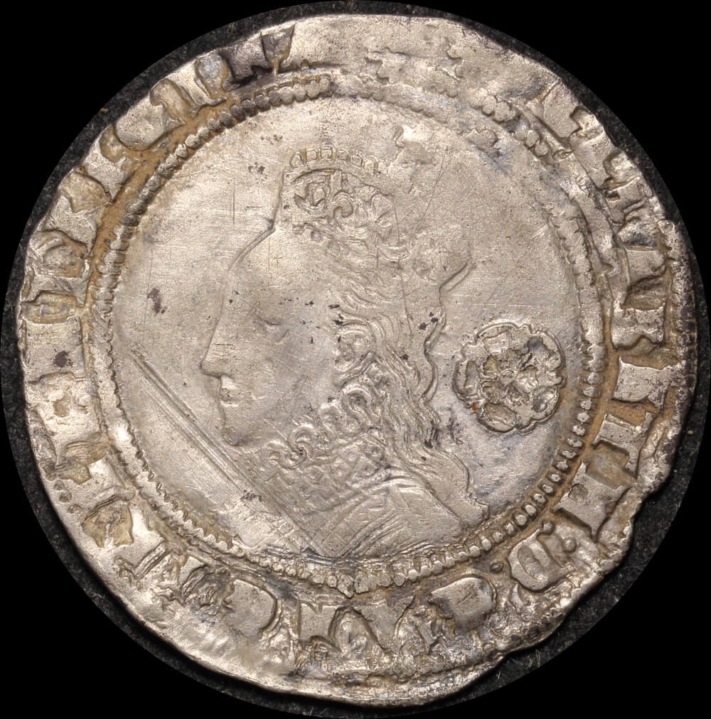 1575 Silver Sixpence Elizabeth I S#2563 about VF product image