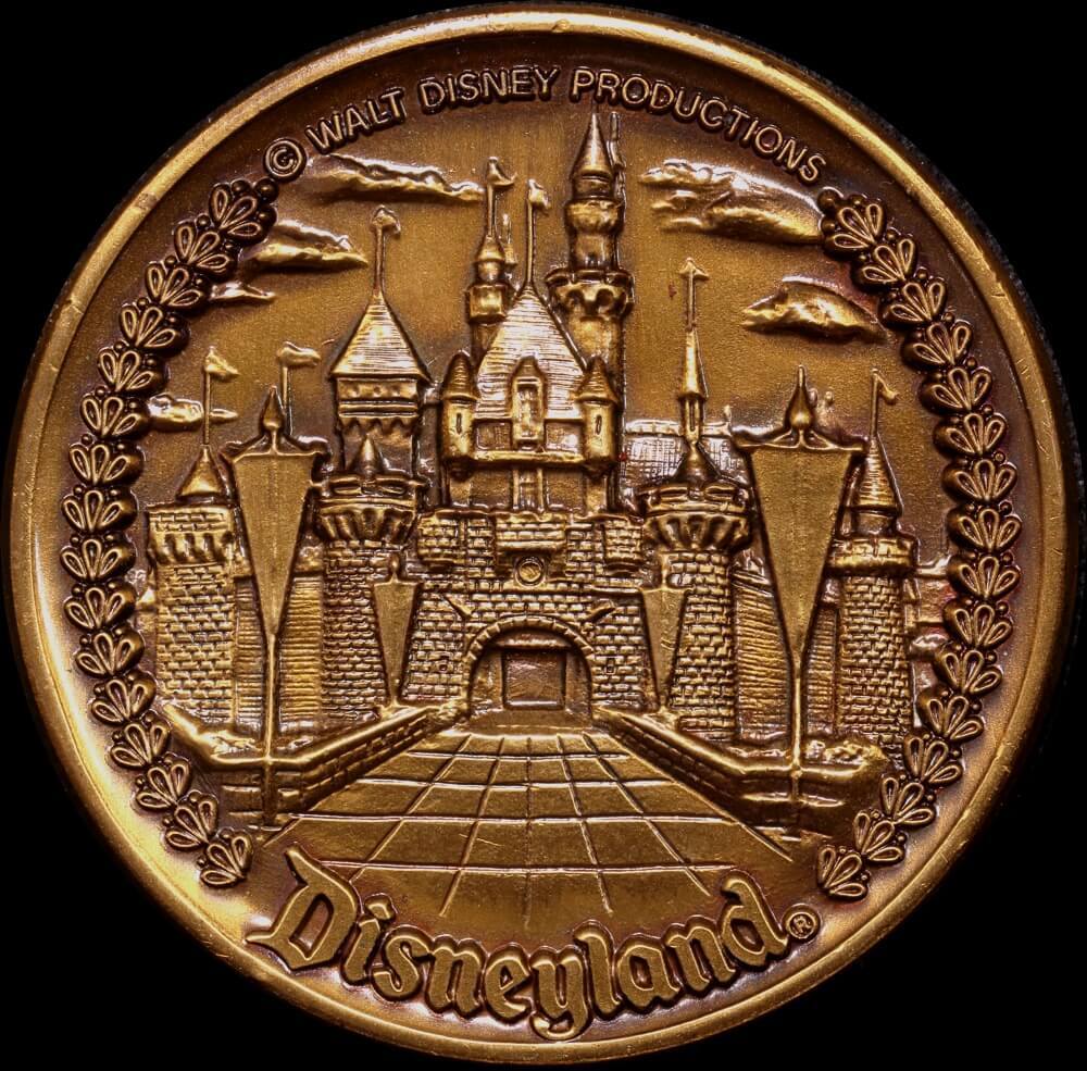 1980~ Bronze Medallion Disneyland  Uncirculated product image