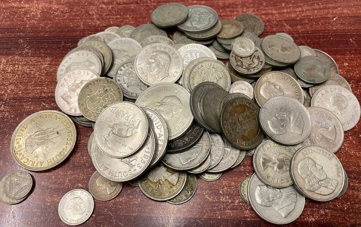 South Africa 1kg Bag of Silver Coins Dated 1951~ 1964 product image