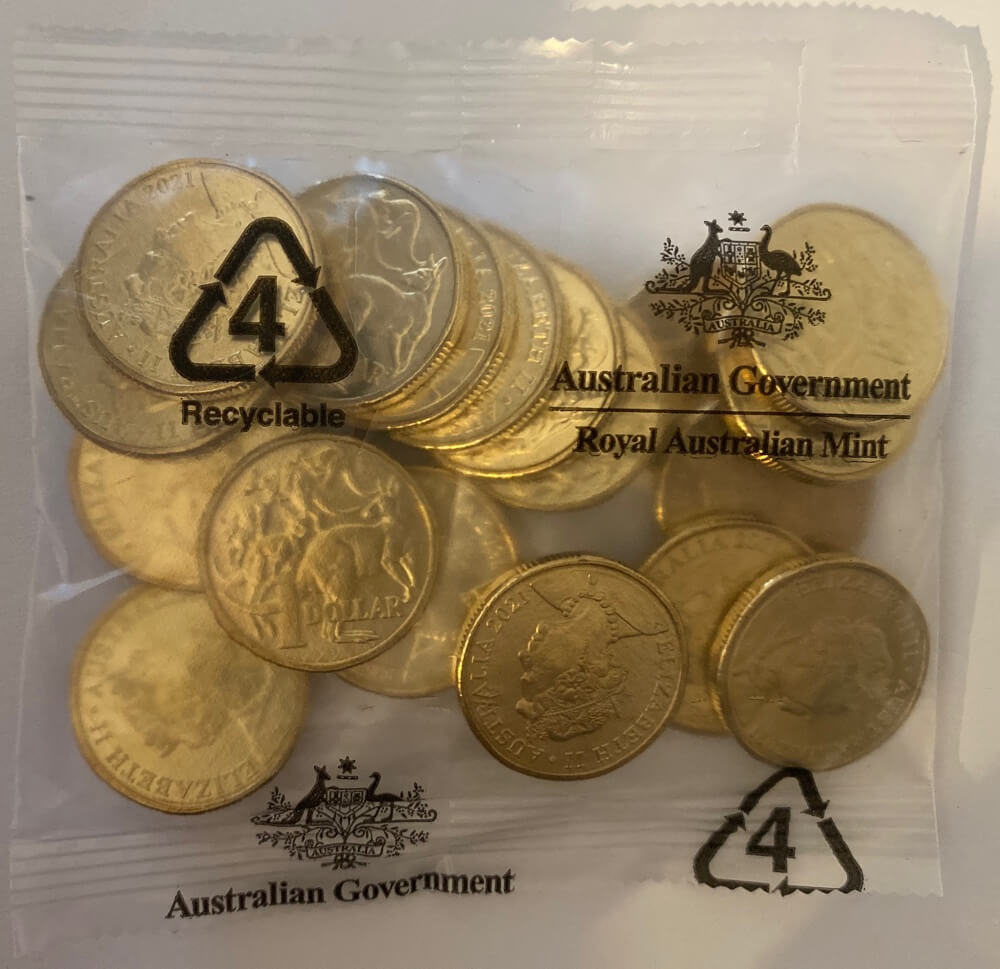 2021 Mint Bag of 20 Uncirculated $1 Coins product image