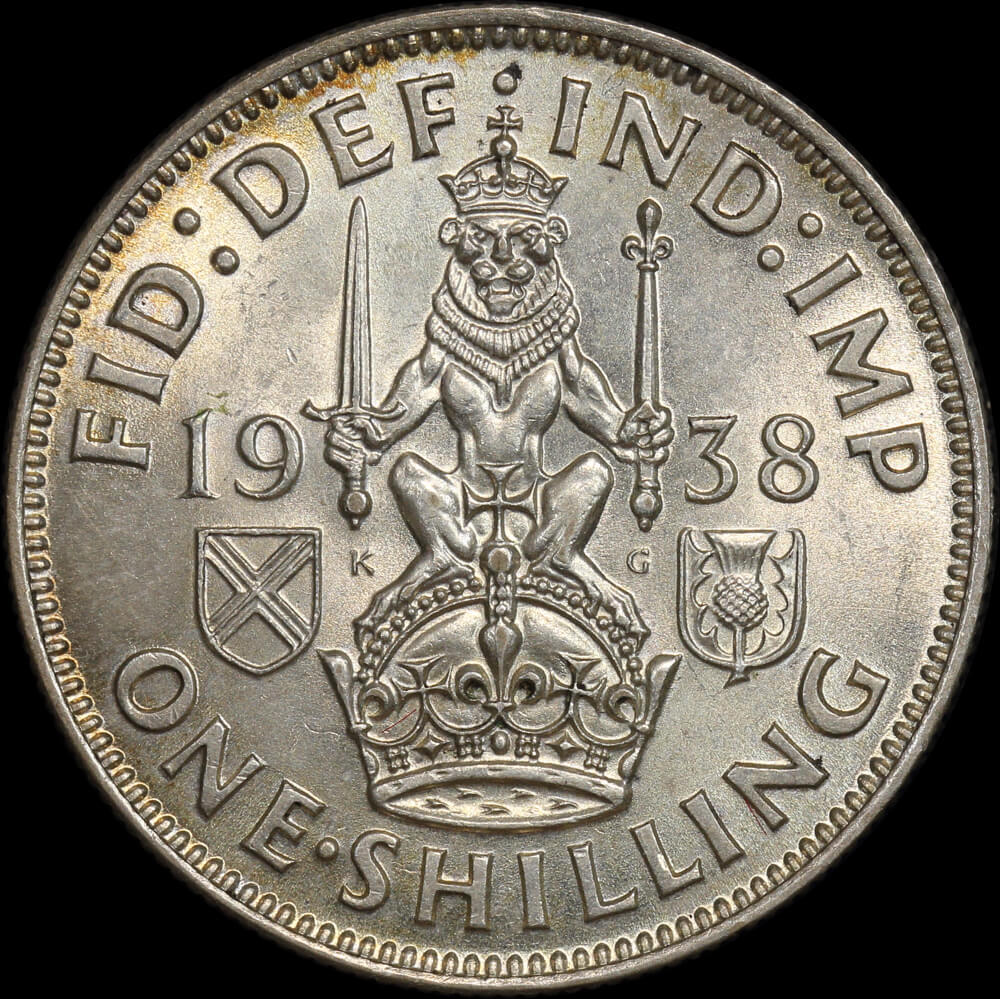 Scotland 1938 Silver Shilling KM#854 Uncirculated product image