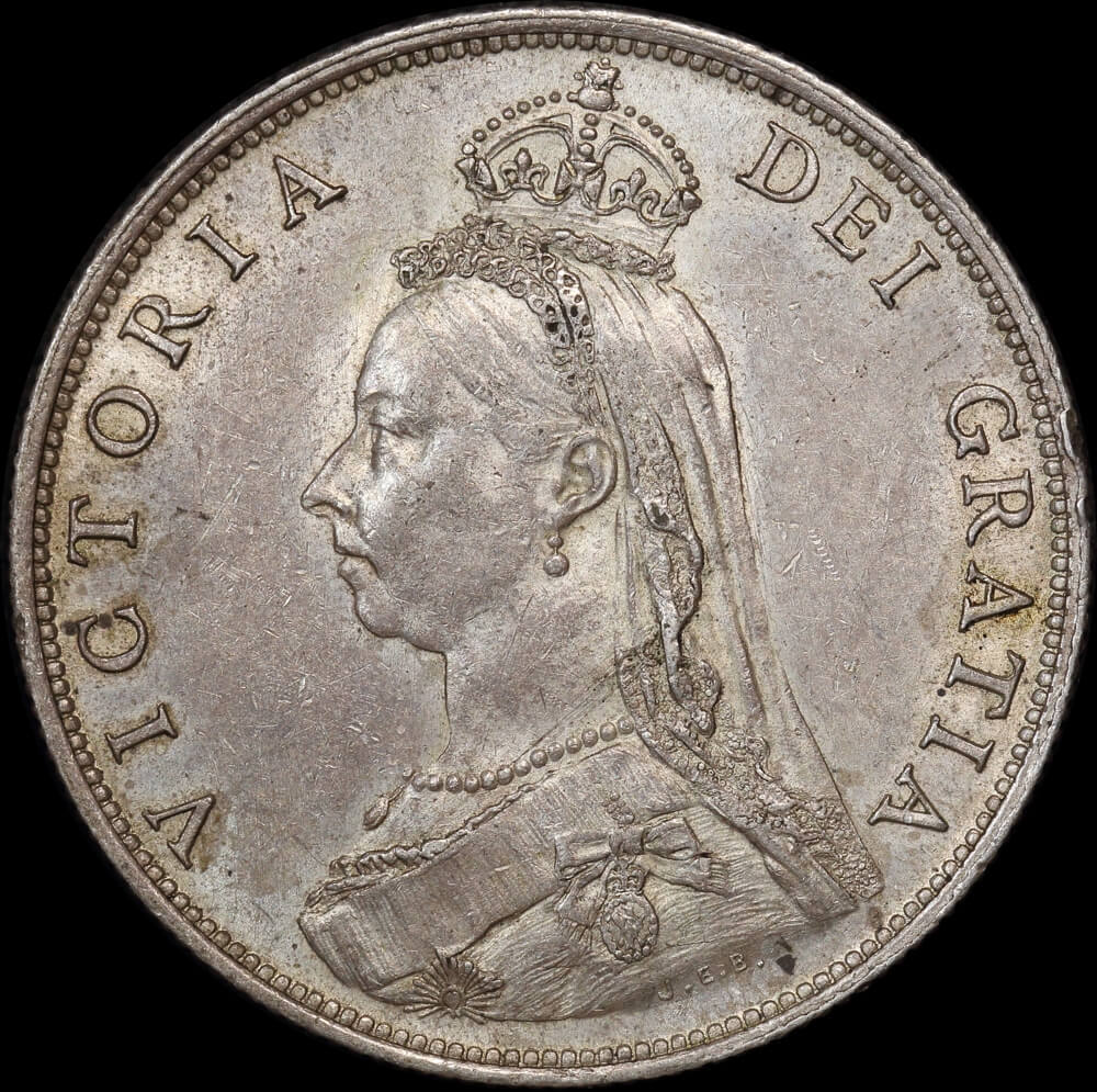 1887 Silver Florin Victoria S#3925 good EF product image