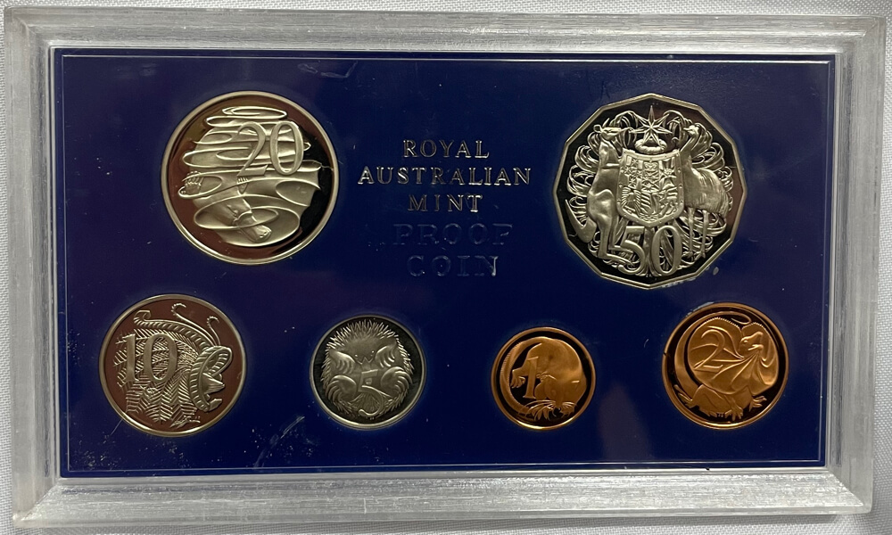 Australia 1980 Proof Coin Set - No Foams and Certificate product image