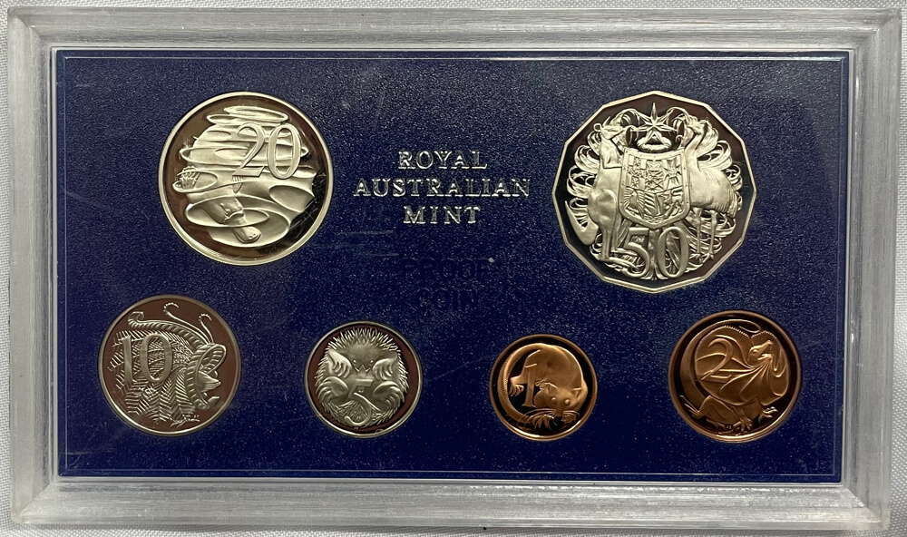 Australia 1984 Proof Coin Set - No Foams and Certificate product image