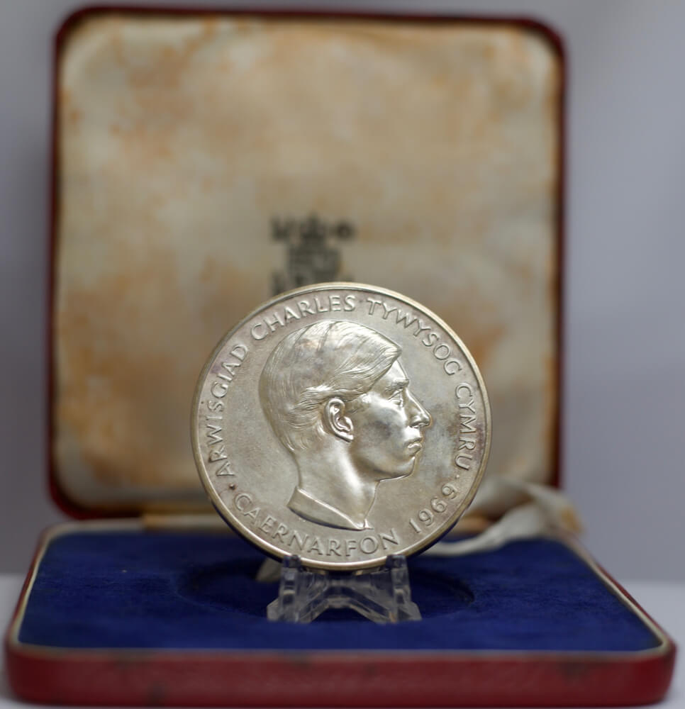 1969 Royal Mint Silver Prince of Wales Investiture Medal product image