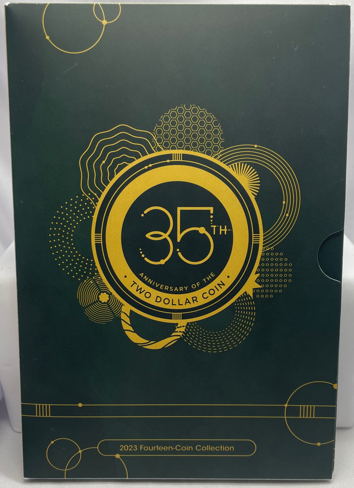 2023 2 Dollar Coin Set in Folder - 35th Anniversary product image