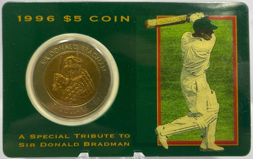 1996 Five Dollar Uncirculated - Don Bradman product image