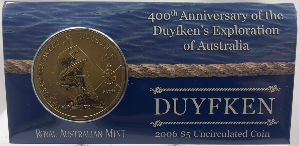 2006 5 Dollar Uncirculated Coin - Duyfken product image