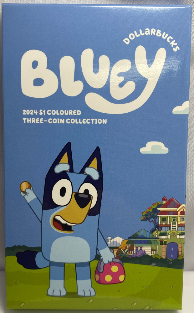 2024 Coloured $1 Bluey Dollarbucks Coin Collection  product image