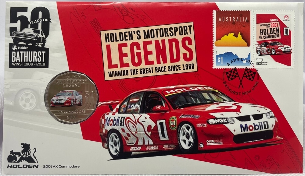 2018 PNC 50 Cent Holdens Legends - 2001 VX Commodore product image