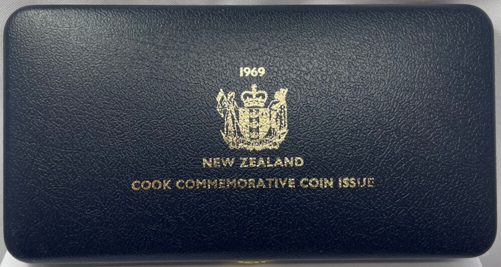 New Zealand 1969 Uncirculated Coin Set - Cook Commemorative product image