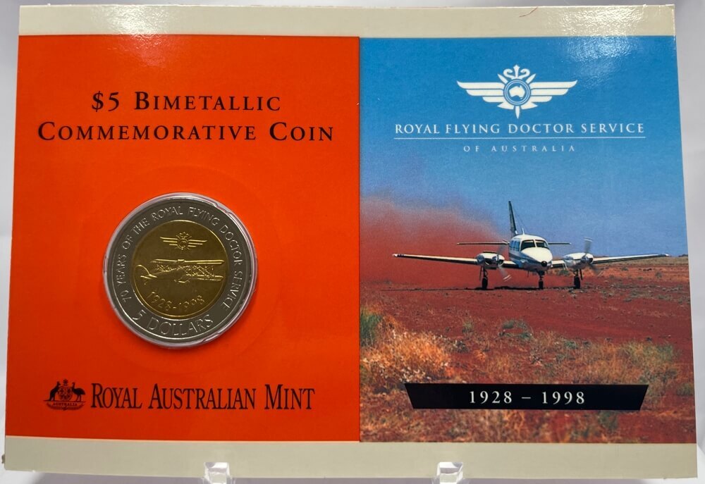 1998 Five Dollar Uncirculated - Royal Flying Doctor Service product image