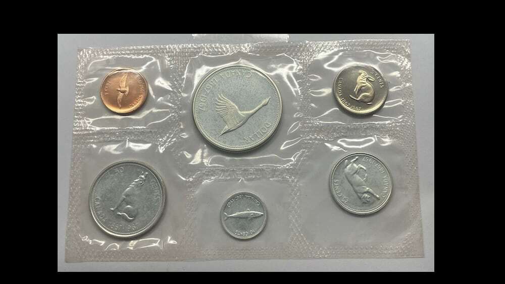 Canada 1967 6 Coin Mint Set Centennial product image