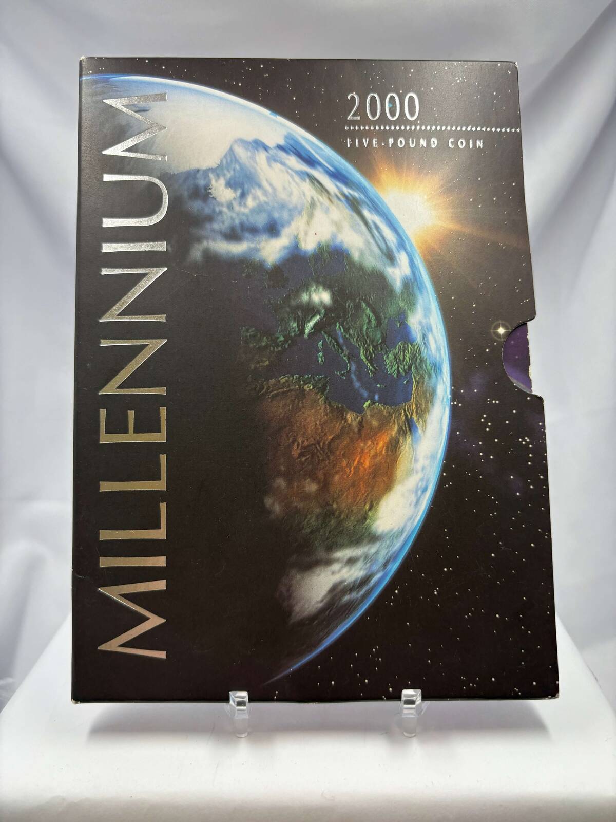 United Kingdom 2000 5 Pounds Brilliant Uncirculated Coin - The Millennium Crown product image