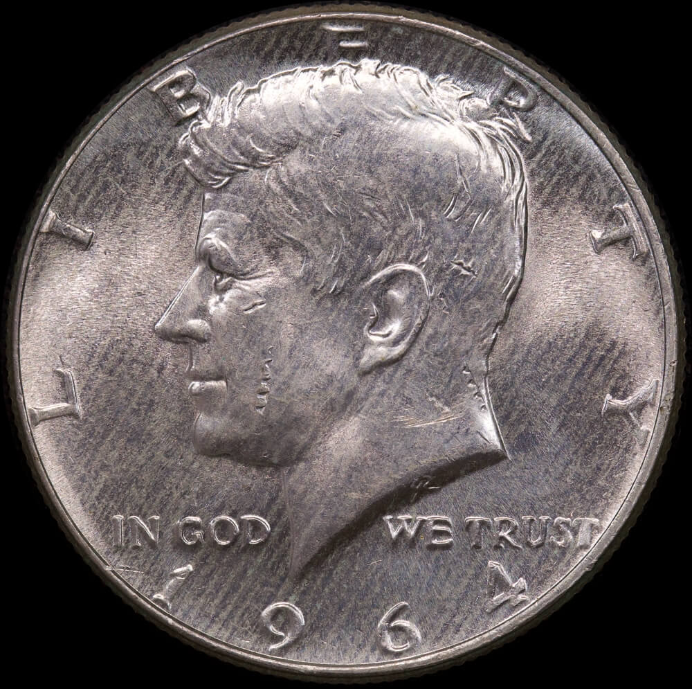 United States 1964 Silver Kennedy Half Dollar Uncirculated product image