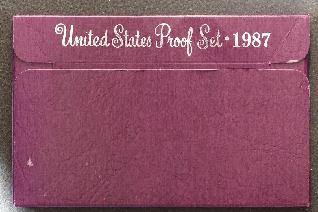 United States 1987 Proof Coin Set product image