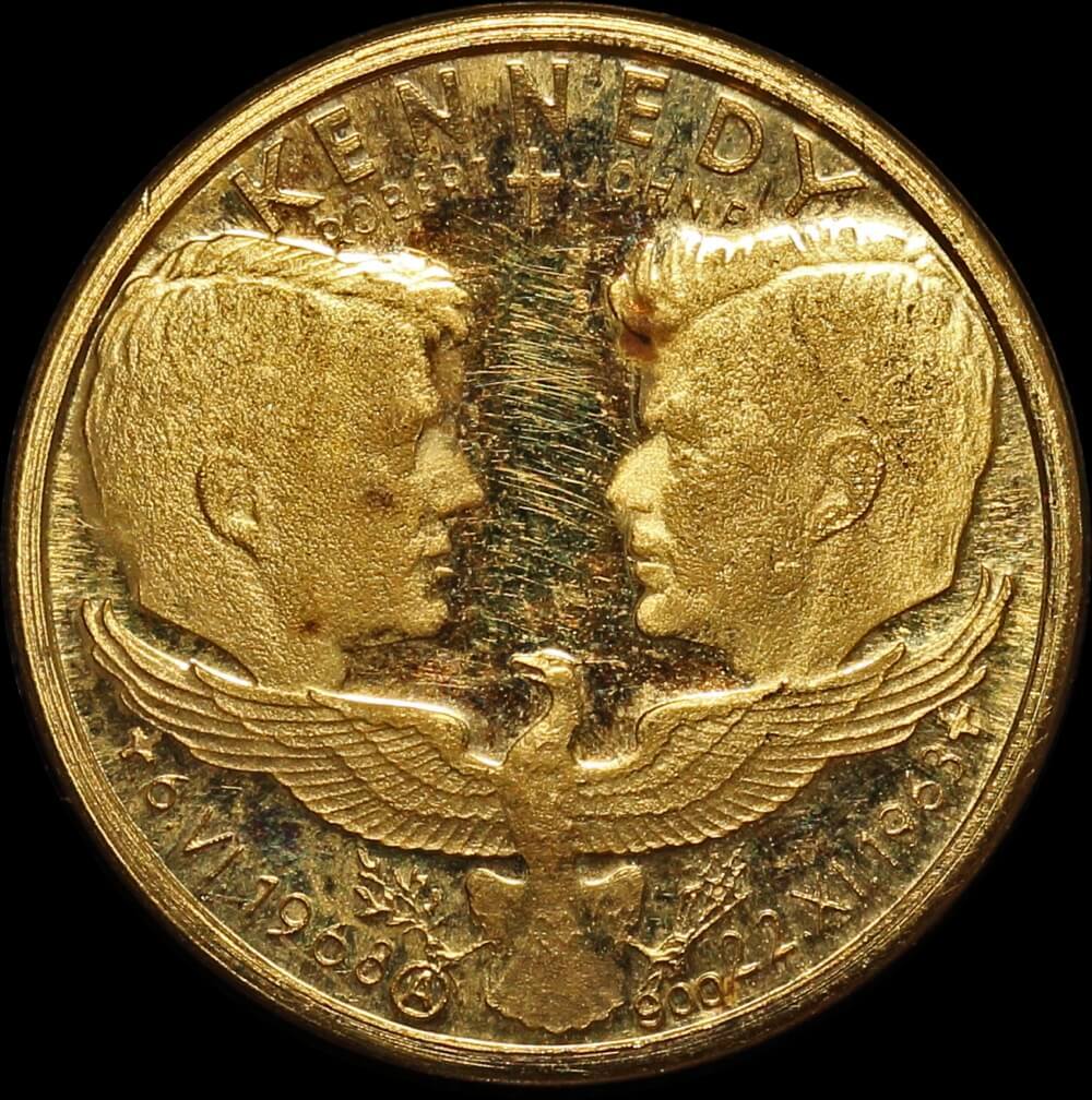 USA Gold Kennedy Medal 1.786g product image