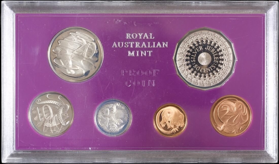 Australia 1977 Proof Coin Set - No Foams or Certificate product image