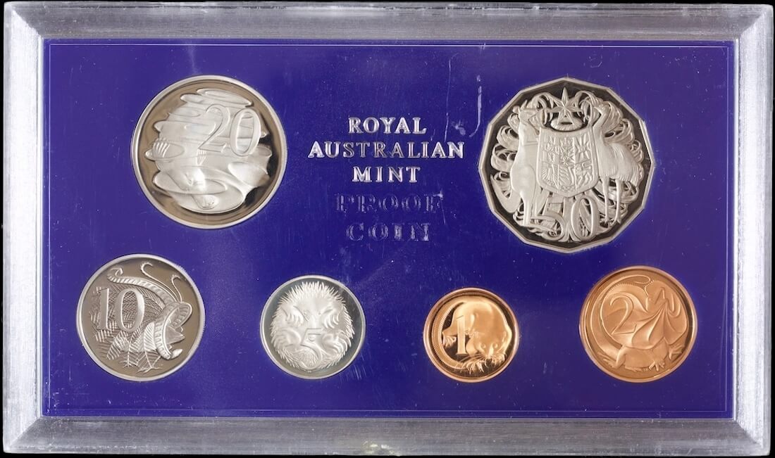 Australia 1980 Proof Coin Set - No Foams or Certificate product image