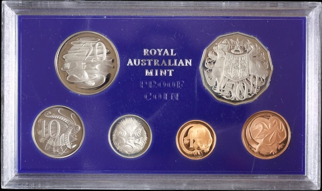 Australia 1981 Proof Coin Set - No Foams or Certificate product image