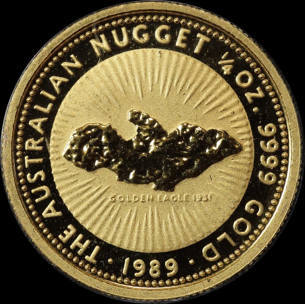 1989 Gold 1/4oz Uncirculated Coin - Golden Eagle product image