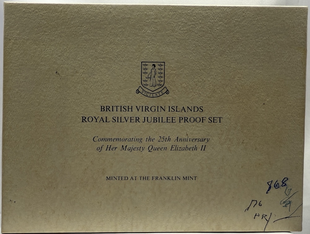 British Virgin Islands 1977 Silver Proof Coin Set  product image