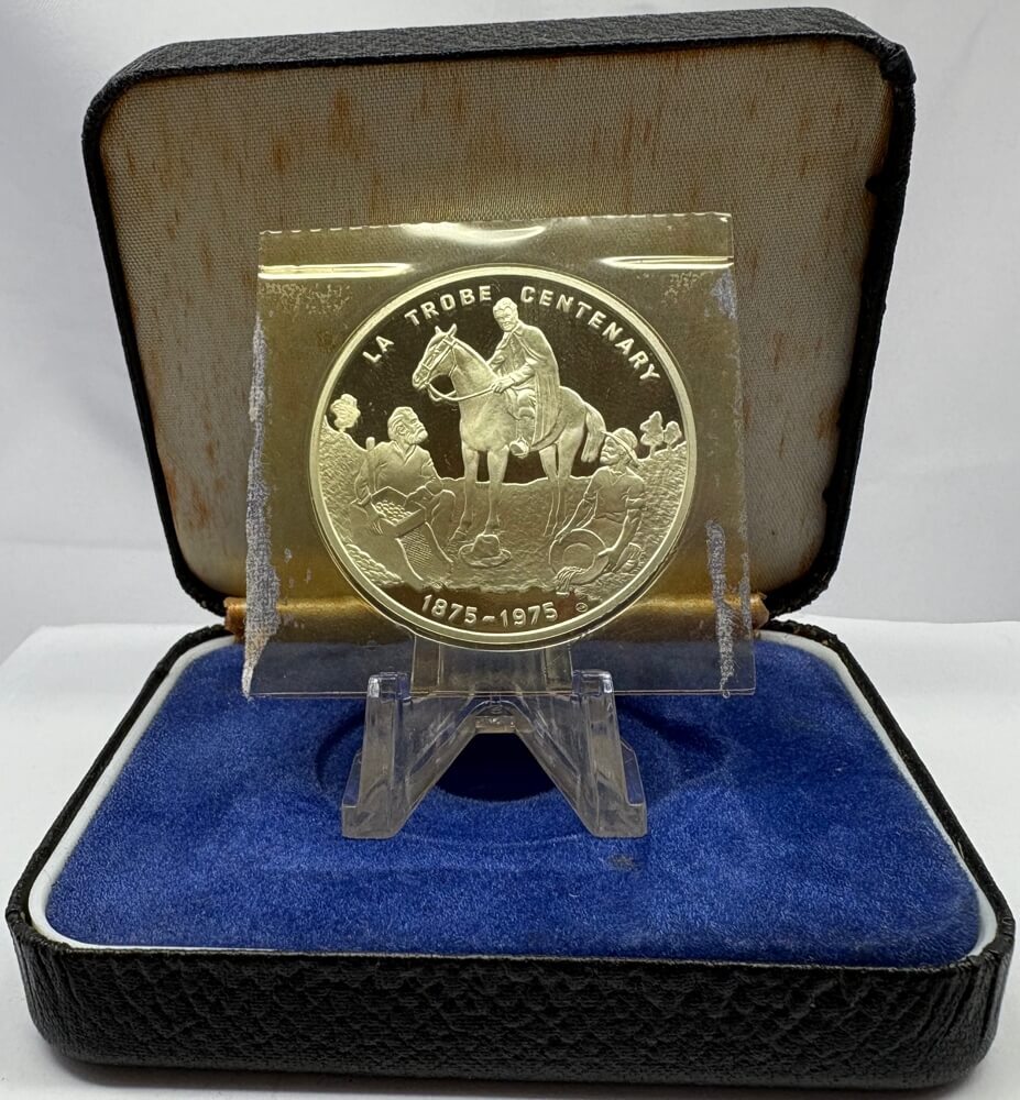 1975 Silver Proof Medal La Trobe Centenary product image