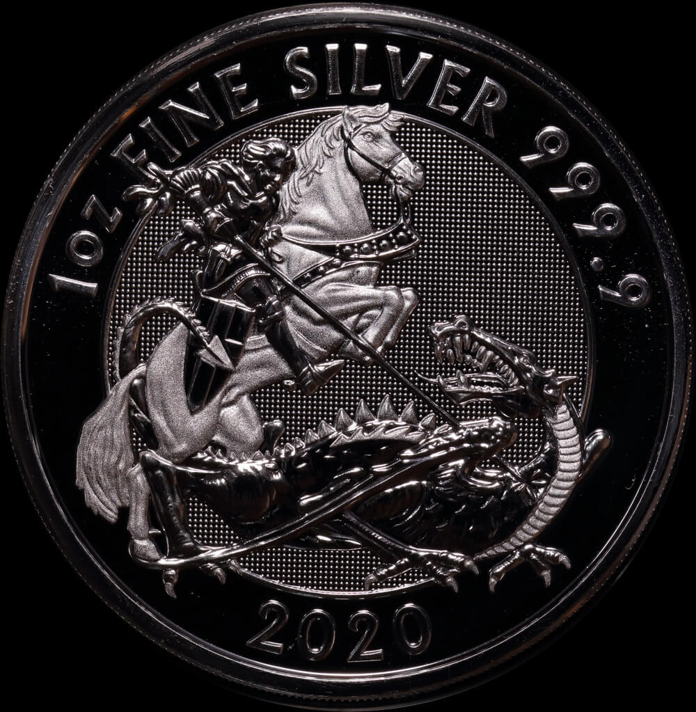 Great Britain 2020 Silver 2 Pound Britannia Uncirculated product image