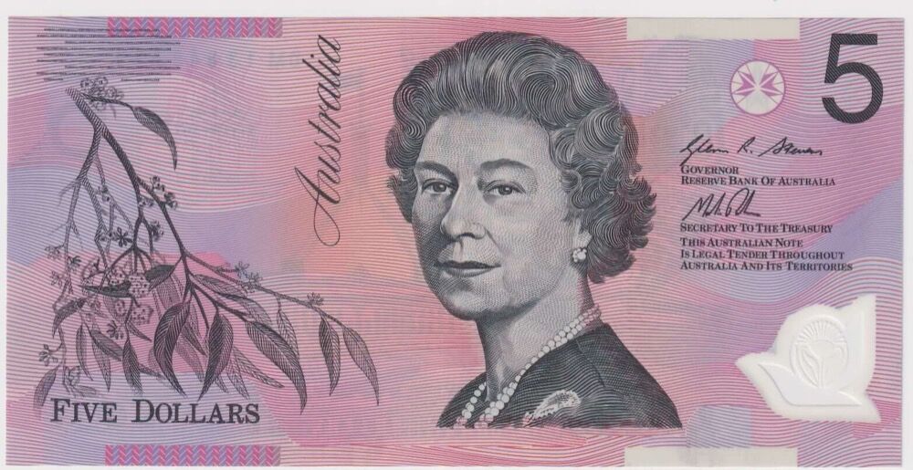 2013 $5 Note Stevens/Parkinson Standard Prefix R222b Uncirculated product image