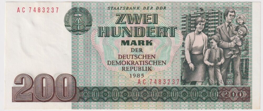 Germany 1985 200 Mark Unissued Banknote Pick#32 Uncirculated product image