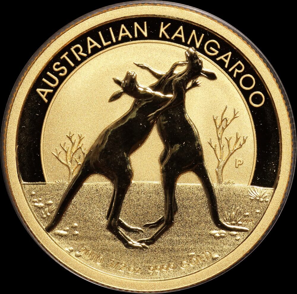 2010 Gold 1/2oz Specimen Coin Kangaroo product image