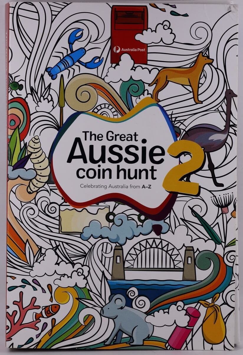 2021 1 Dollar Coin Set Great Aussie Coin Hunt #2 Sealed Tube product image