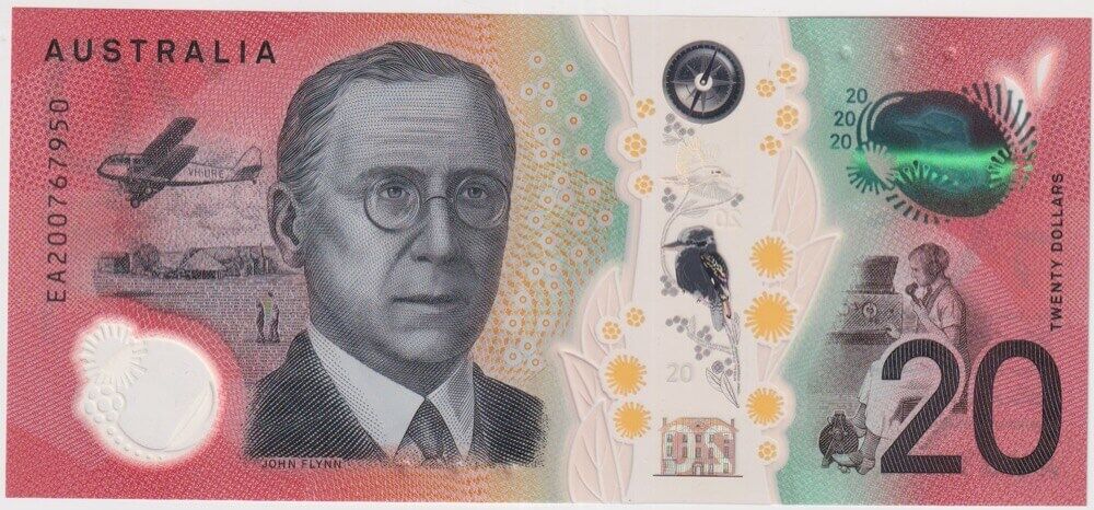 2020 $20 Note EA20 Last Prefix Lowe / Kennedy R428L Uncirculated product image