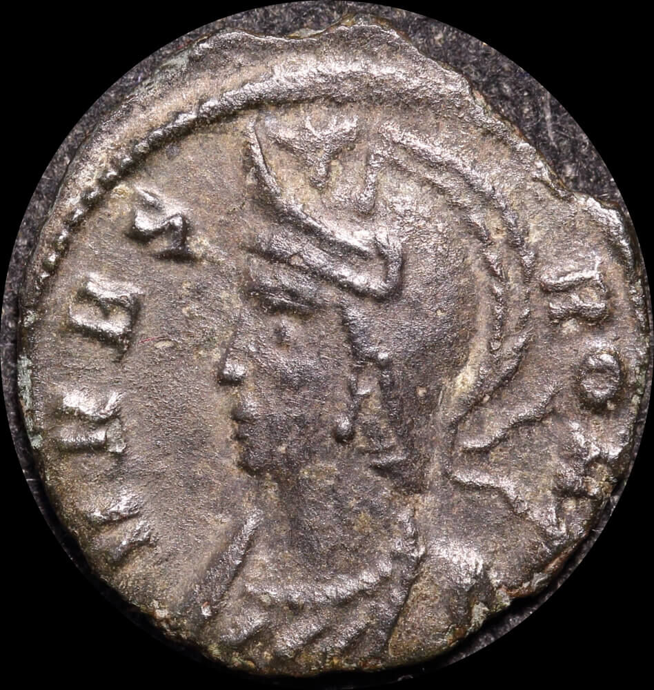 Ancient Rome 336-337CE VRBS ROMA Follis RIC VII Constantinople 154 product image