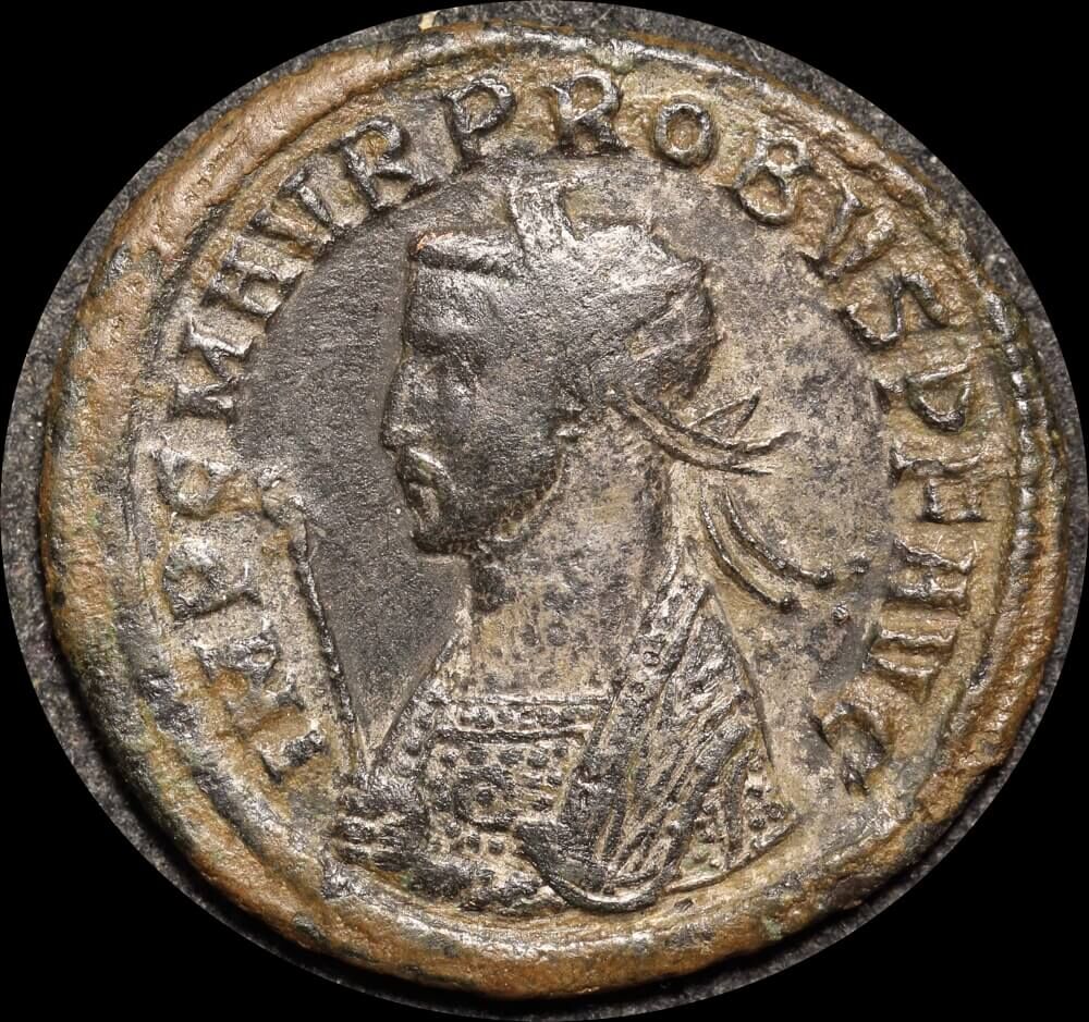 Ancient Rome (Imperial) 276-282CE Probus Antoninianus RIC V 911 good VF product image