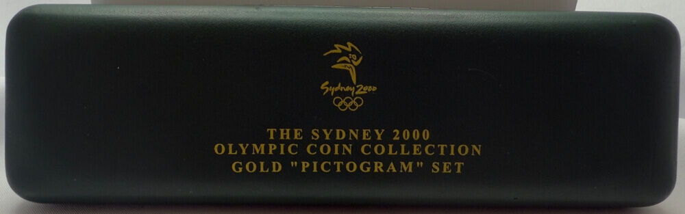 Australia Sydney 2000 Gold Olympic Proof 4 Coin Pictogram Set product image